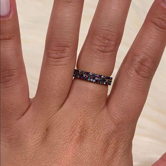 Multi Colored Rings - Picture 2 of 4